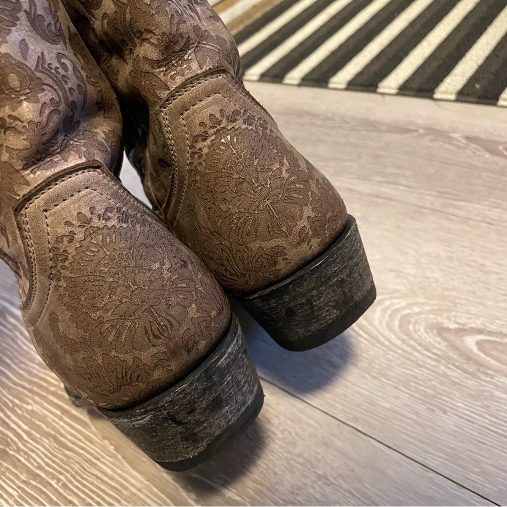 Old Gringo Floral Patterned Heeled Boots - Picture 6 of 12